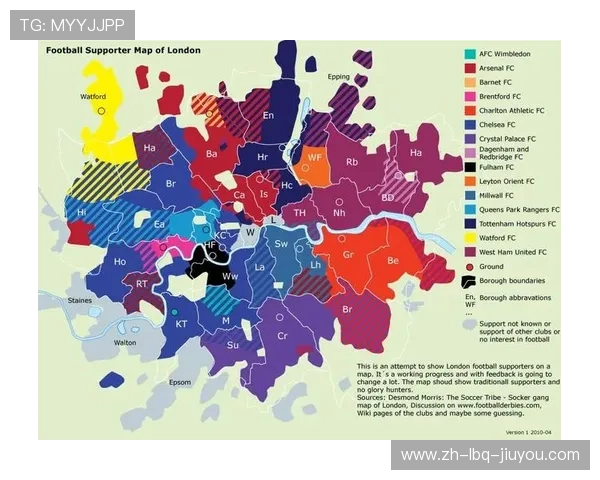 英超球队位置分布地图 英超球队位置分布地图